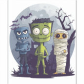Monster yogales sticker (Voorkant)