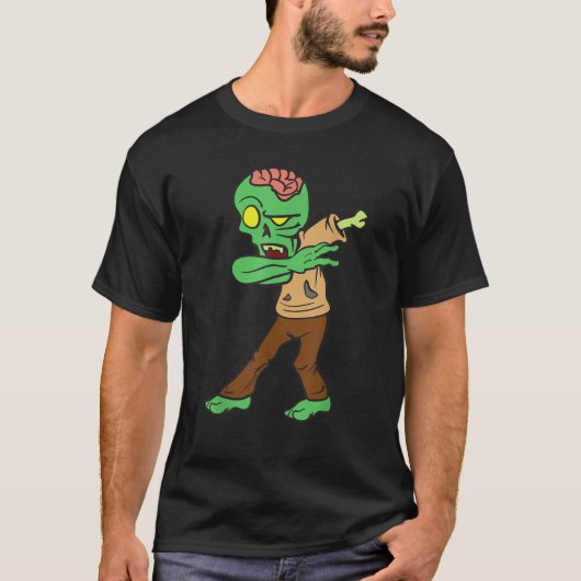 Monster Zombie Dabbing Dab Dancing Costum Halwee T-shirt (Voorkant)