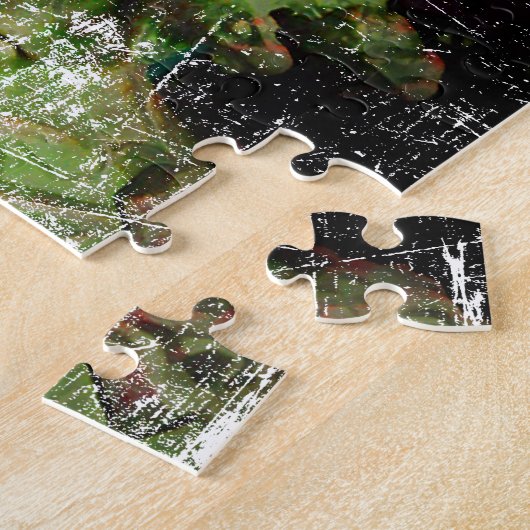 Monster Zombie Green Creepy Horror Legpuzzel (Zijkant)