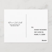 Monstera Adanosii Cheese Plant Pattern Green Briefkaart (Achterkant)