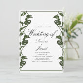 Monstera Adansonii Tropische botanische zegen Kaart (Staand voorkant)