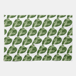 Monstera Albo Botanische Keukendoek Theedoek