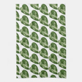 Monstera Albo Botanische Keukendoek Theedoek (Verticaal)
