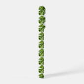 Monstera Albo Pattern iPhone Case — Tropical iPhone Hoesje (Rechterkant)