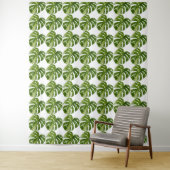Monstera Albo Tapijt — Grote Zeldzame Variatie Wandkleed (In situ)