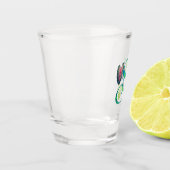 Monstera alfabet "S" Shot Glas (Links)