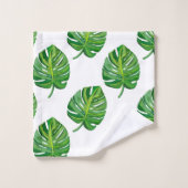 Monstera Bad Handdoek (Wasdoekje)