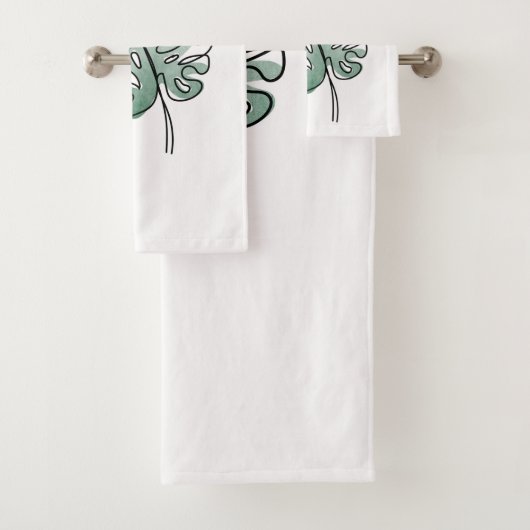Monstera Bad Handdoek (Insitu)