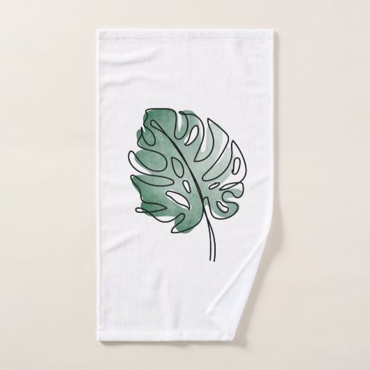 Monstera Bad Handdoek (Handdoek)