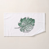 Monstera Bad Handdoek (Handdoek)
