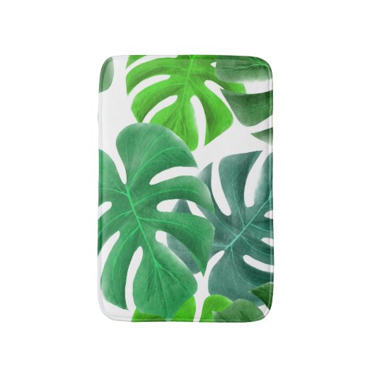 Monstera Badmat (Voorkant Verticaal)