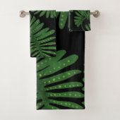 Monstera Bath Towel Set Bad Handdoek (Insitu)