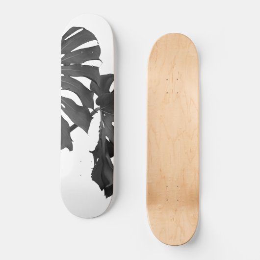 Monstera Beauty #3 #tropical #wall #art Persoonlijk Skateboard (Voorkant)