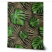monstera behang (Afrollen)