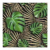 monstera behang (Voorkant)
