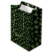 Monstera Blad Cadeautas (Voorkant Gekanteld)