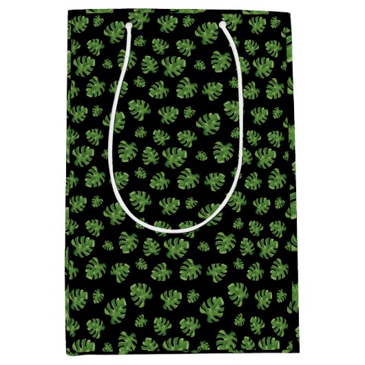Monstera Blad Cadeautas (Voorkant)