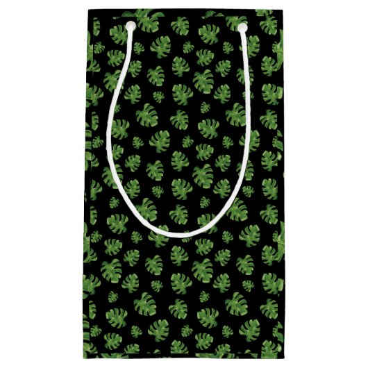 Monstera-blad-cadeautas Klein Cadeauzakje (Voorkant)