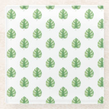 Monstera blad groen ontwerp.