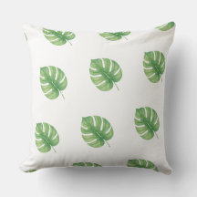 Monstera blad groen ontwerp. 