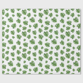 Monstera-blad Inpakpapier