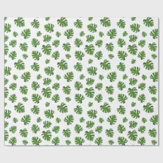 Monstera blad inpakpapier 76 cm x 1,8 m
