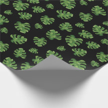 Monstera blad inpakpapier 76 cm x 1,8 m