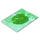 Monstera blad notitieboek (Linkerzijde)