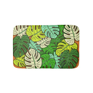 Monstera Bladeren #3 Badmat