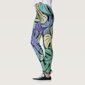 Monstera Bladeren #6 Leggings (Links)