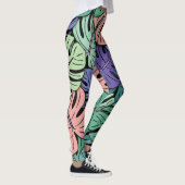 Monstera Bladeren #8 Leggings (Rechts)