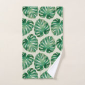 Monstera-bladeren Bad Handdoek (Handdoek)