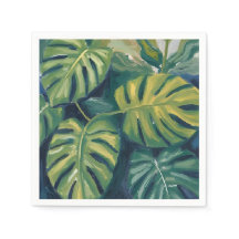 Monstera Bladeren Botanische Waterverf