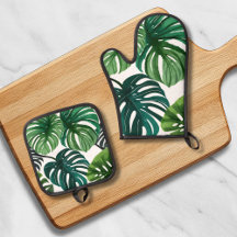Monstera Bladeren | Eenvoudig Modern Waterverf