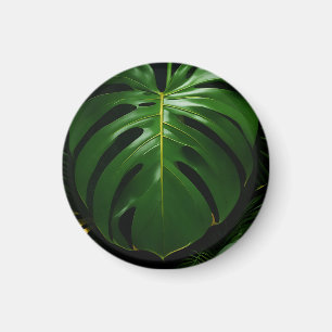 Monstera Bladeren Goud Jungle Glamour Magneet