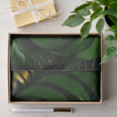 Monstera Bladeren Goud Jungle Glamour Tissuepapier (Geschenk)