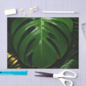 Monstera Bladeren Goud Jungle Glamour Tissuepapier (Craft)