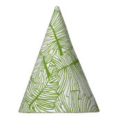 Monstera bladeren, naadloos bloemontwerp. feesthoedjes (Rechts)