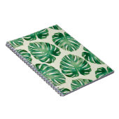 Monstera-bladeren Notitieboek (Rechterzijde)