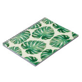 Monstera-bladeren Notitieboek (Linkerzijde)