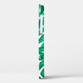 Monstera bladeren op geïsoleerde achtergrond, wate Case-Mate iPhone case (Achterkant / Links)