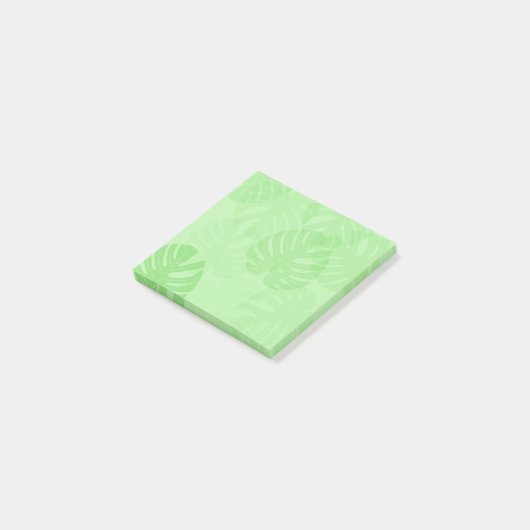 Monstera Bladeren Post-it Notities Post-it® Notes (Schuin)