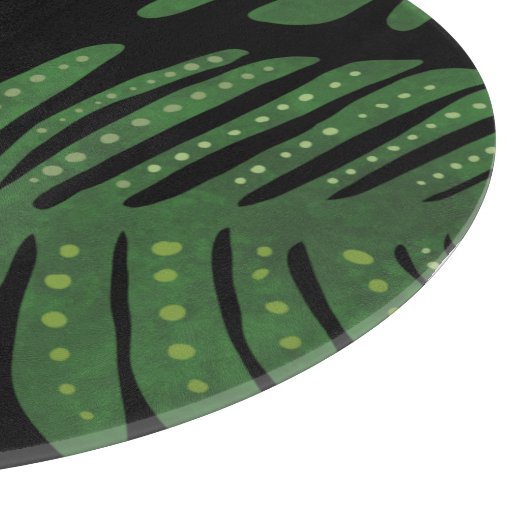 Monstera-bladeren Snijplank (Hoek)