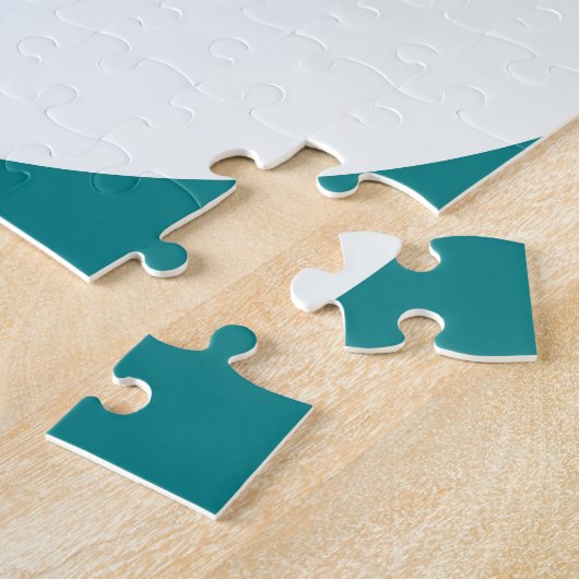 Monstera bladeren: tropisch  patroon legpuzzel (Zijkant)