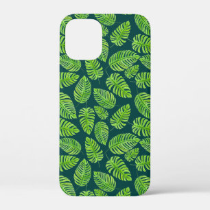 Monstera-bladeren, tropische waterverf Case-Mate iPhone case