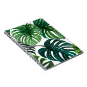 Monstera Bladeren Watercolor Notitieboek (Rechterzijde)