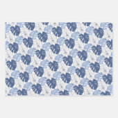 Monstera Botanisch Patroon Inpakpapier Vel (Voorkant 2)
