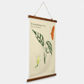 Monstera Botanische Wall Tapestry Hangend Wandkleed (Gebogen)