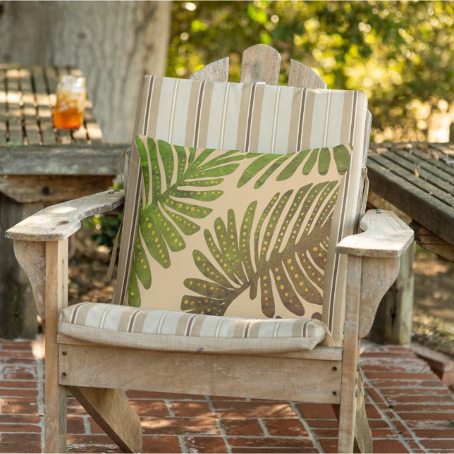 Monstera Buitenkussen (Stoel)