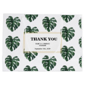 Monstera Dank je Trouwdag Groot Cadeauzakje (Achterkant)